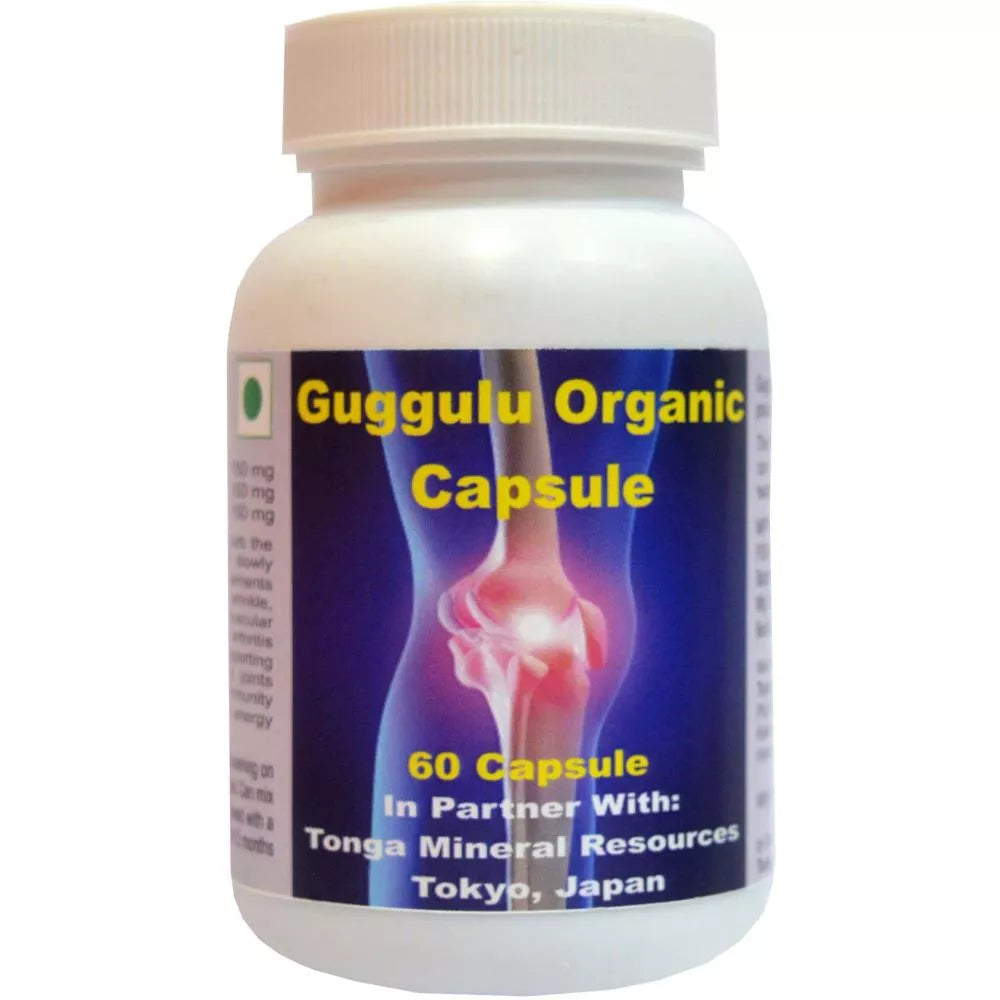 Tonga Herbs Guggulu Organic Capsules | Grocsy