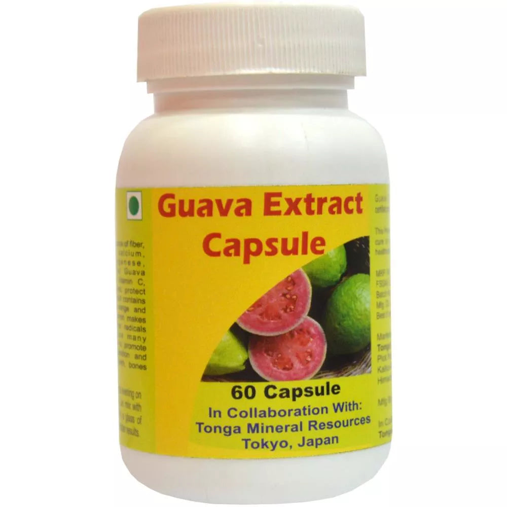Tonga Herbs Guava Extract Capsules | Grocsy