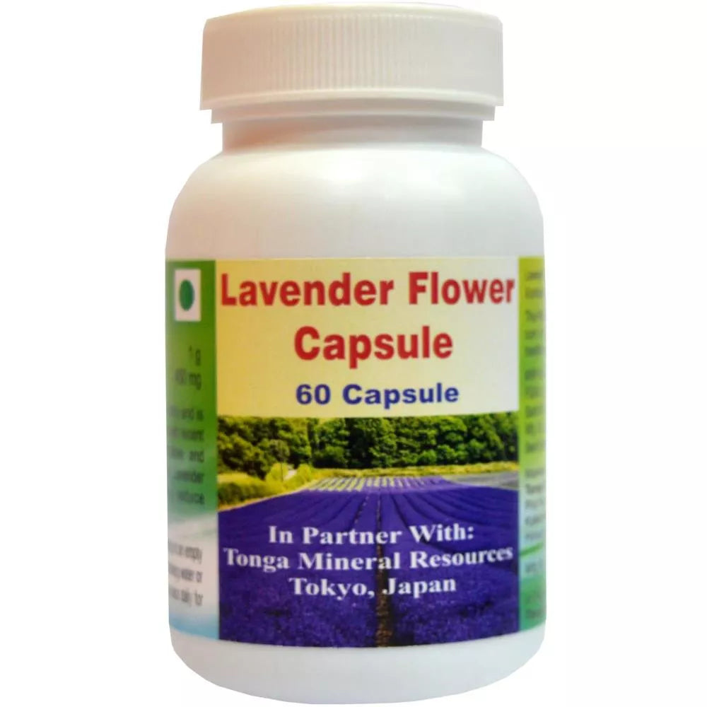 Tonga Herbs Lavender Flower Capsules | Grocsy