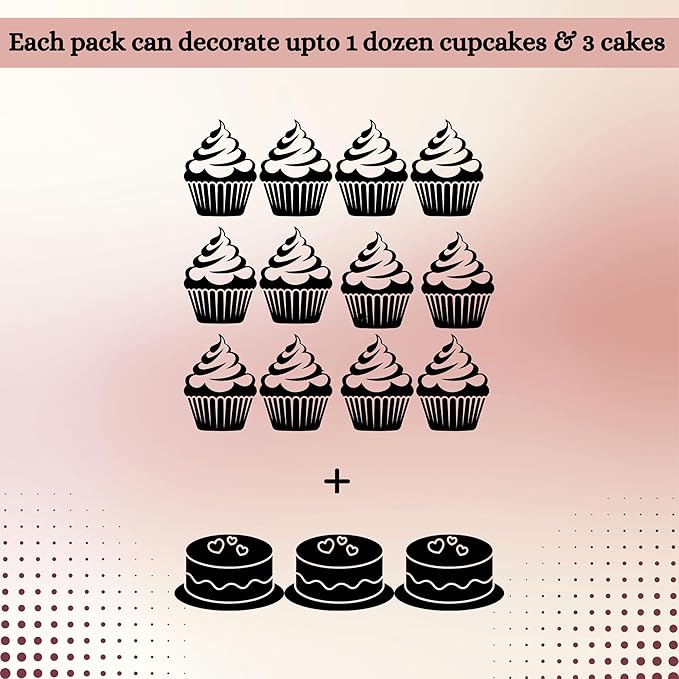Confect Mauve | Sprinkles Bottle for Decoration Bottle | Grocsy