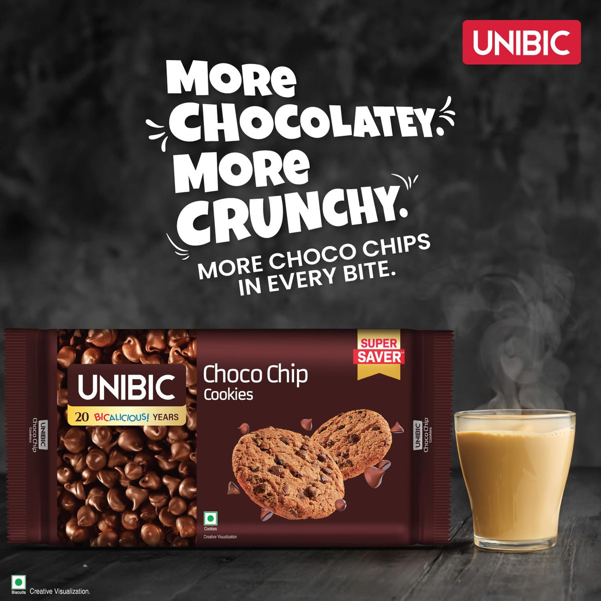 Unibic Choco Chip Cookies | Grocsy