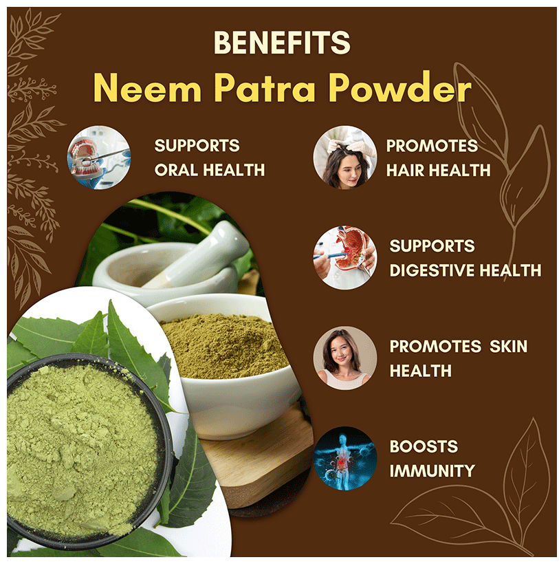 Jaived Ayurveda Neem Patra Powder | Grocsy