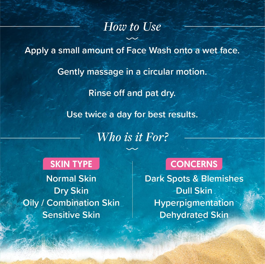 Aqualogica Radiance+ Smoothie Face Wash | Grocsy