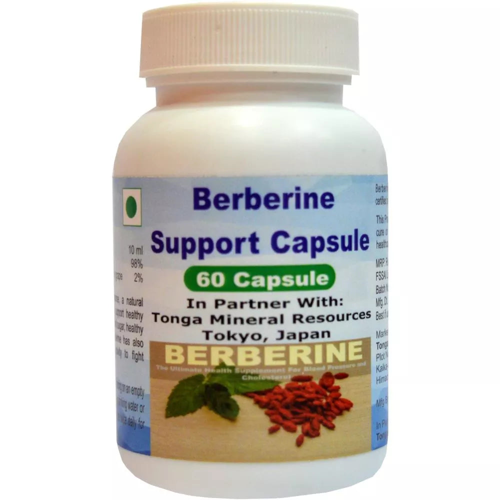 Tonga Herbs Berberine Support Capsules | Grocsy