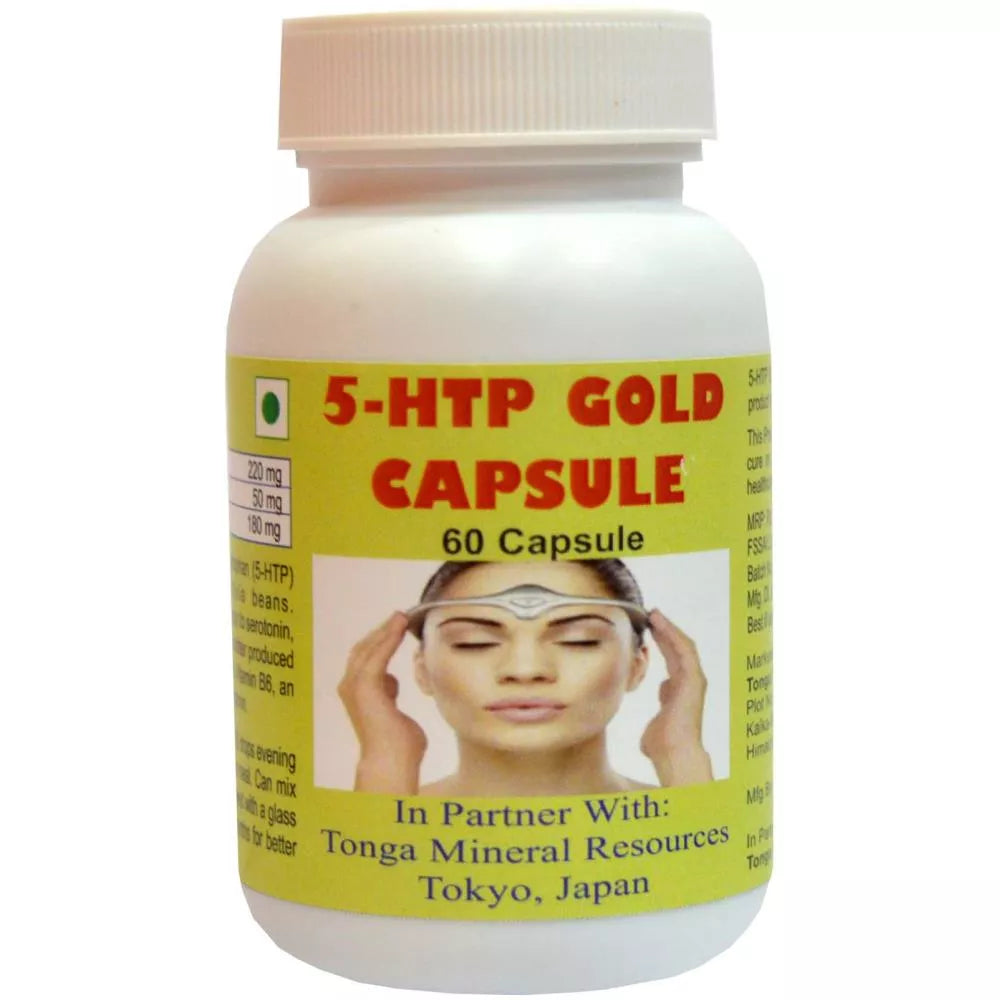 Tonga Herbs 5-HTP Gold Capsules | Grocsy