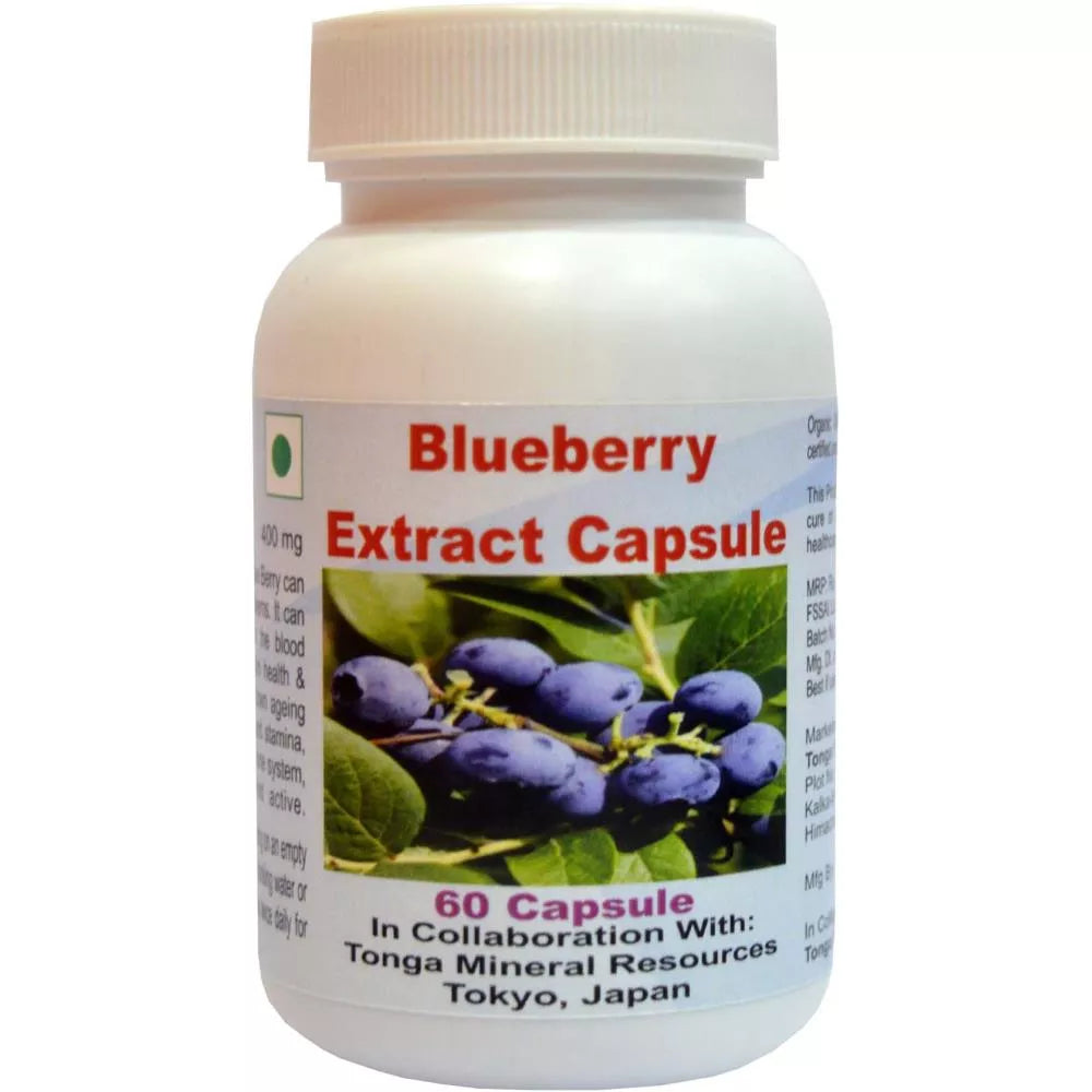 Tonga Herbs Blueberry Extract Capsule | Grocsy
