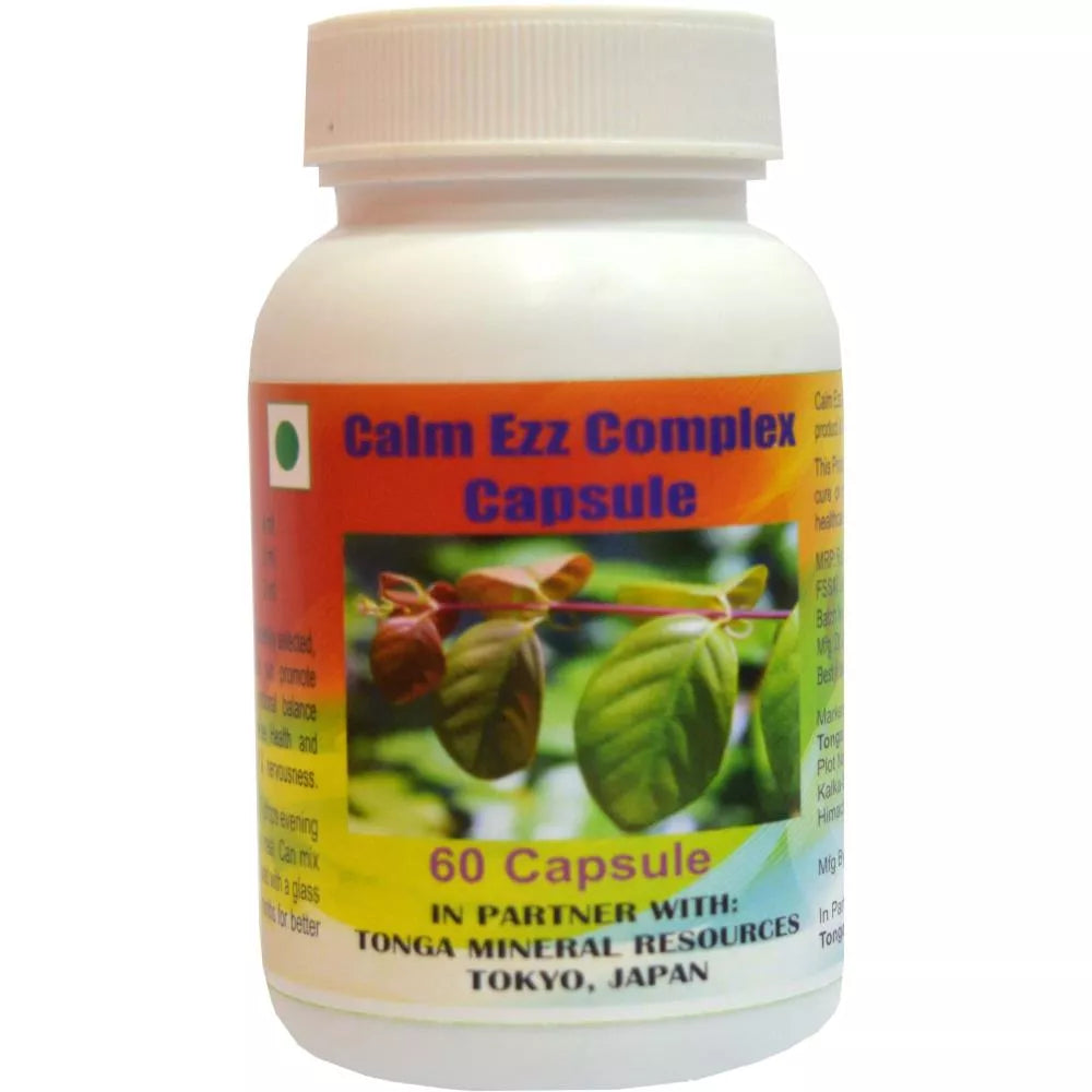 Tonga Herbs Calm EZZ Complex Capsules | Grocsy