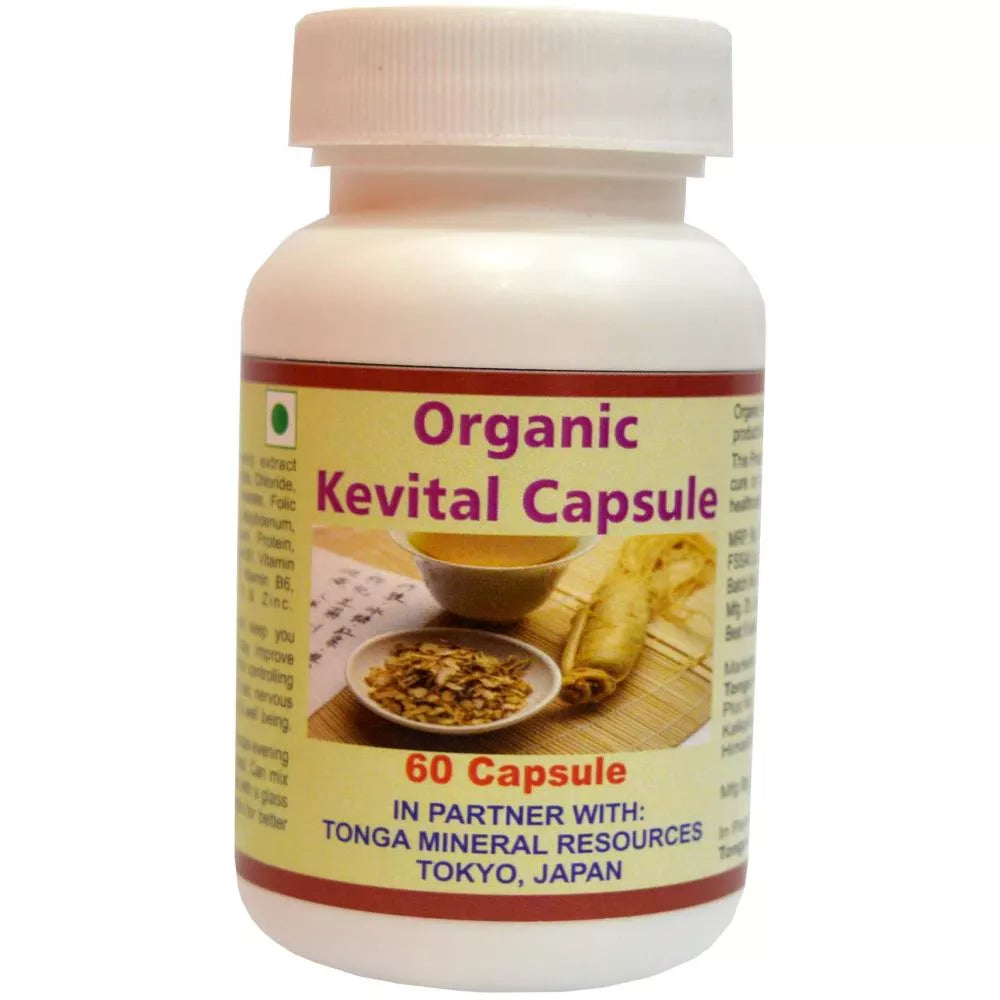 Tonga Herbs Organic Kevital Capsules | Grocsy