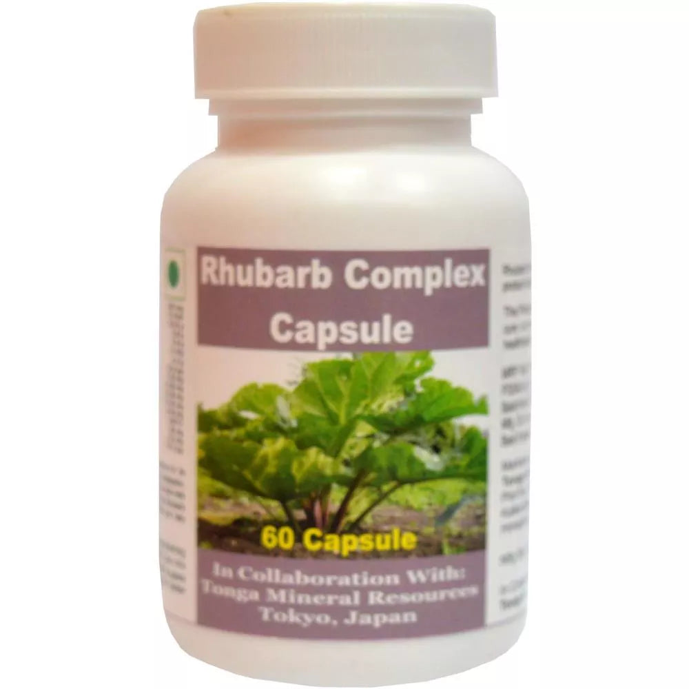 Tonga Herbs Rhubarb Complex Capsules | Grocsy
