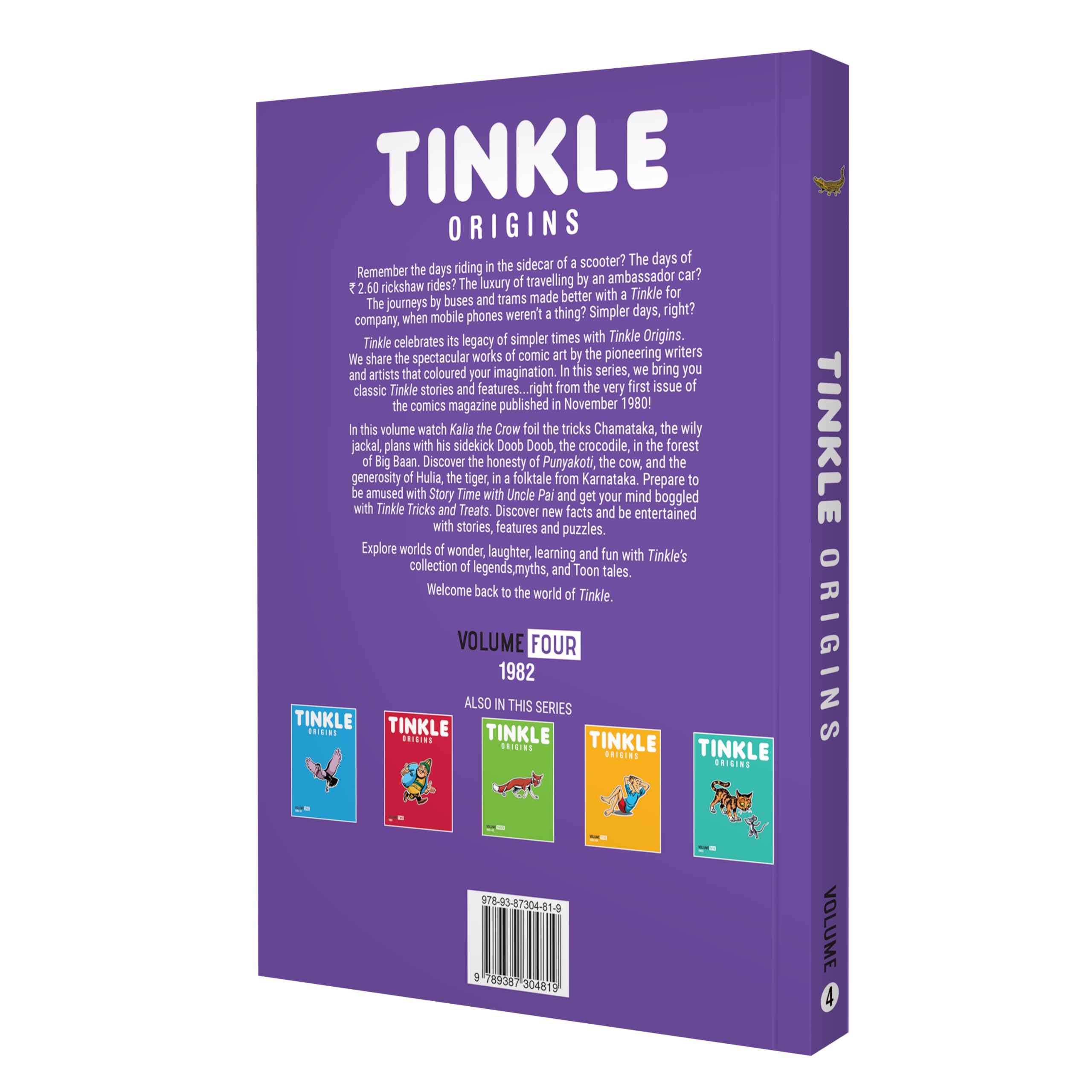 Tinkle Origins Volume 4. 1982 | Grocsy