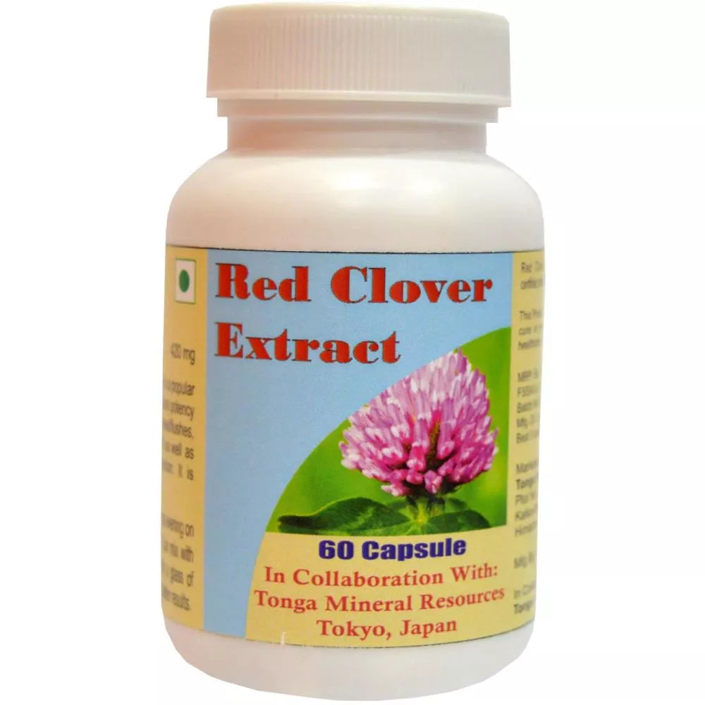 Tonga Herbs Red Clover Extract Capsules | Grocsy