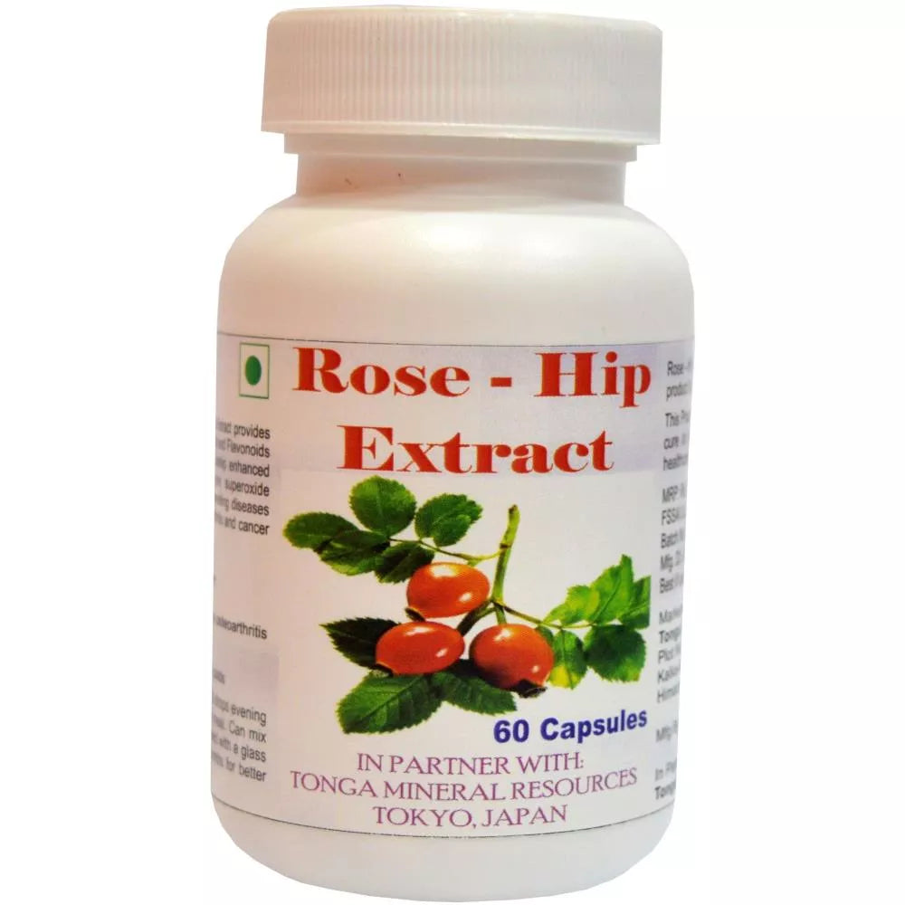 Tonga Herbs Rose-Hip Extract Capsules | Grocsy