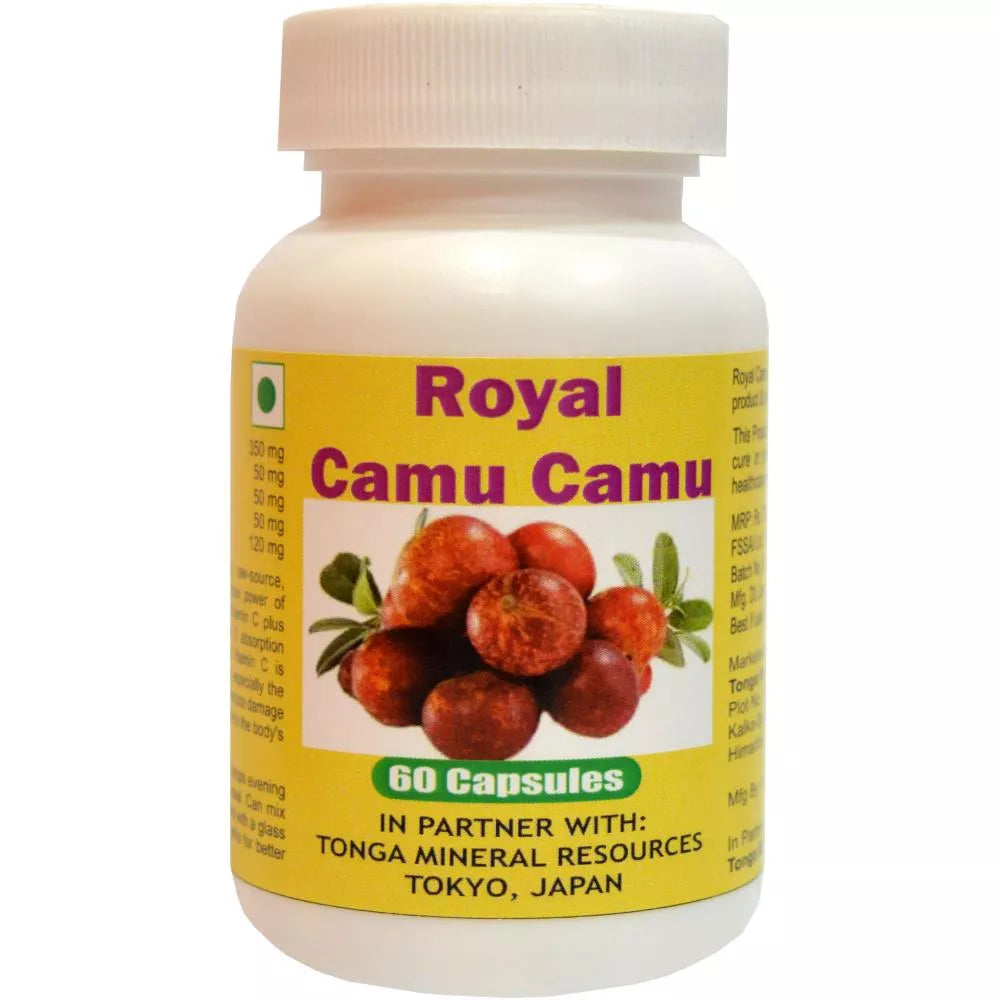 Tonga Herbs Royal Camu Camu Capsules | Grocsy