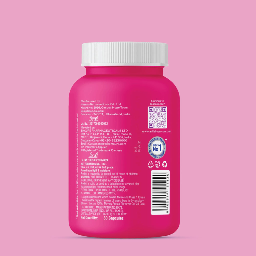 Arth Veg Omega-3 Heart Health Capsules | Grocsy