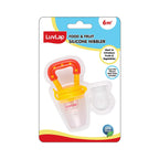 LuvLap Silicone Food/Fruit Nibbler with Extra Mesh | Grocsy