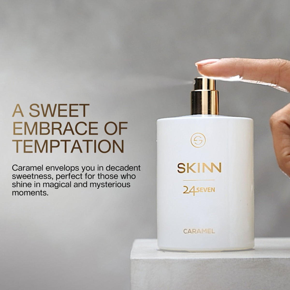 Skinn By Titan 24Seven Perfume for Women - Caramel Eau De Parfum | Grocsy