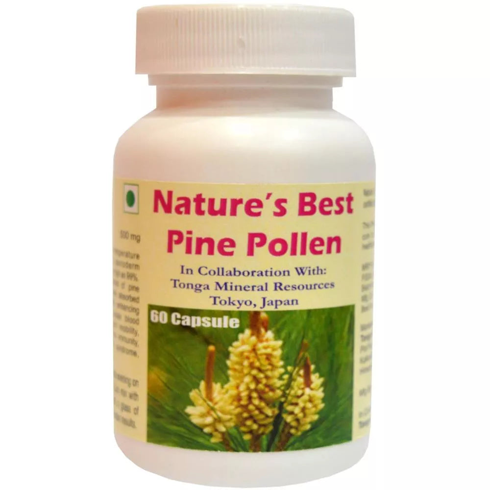 Tonga Herbs Nature Best Pine Pollen Capsules | Grocsy