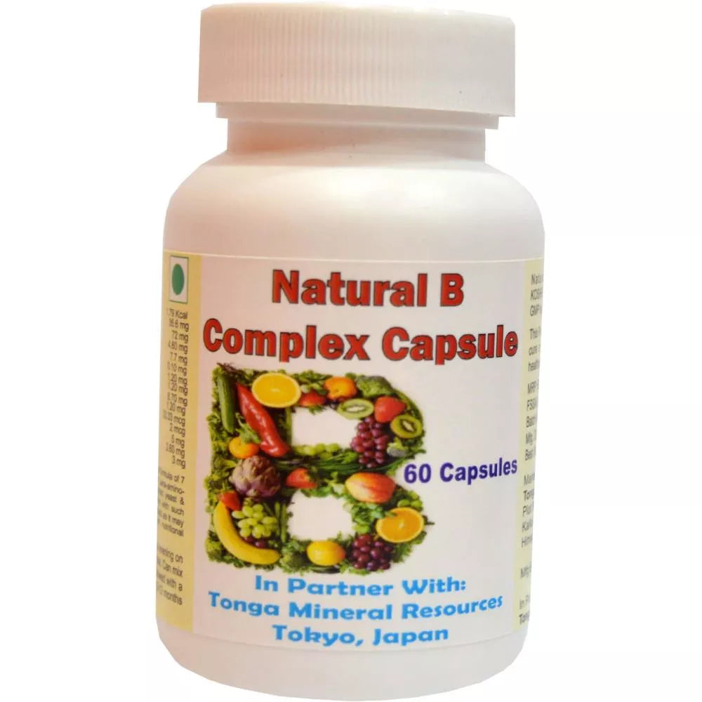Tonga Herbs Natural B Complex Capsules | Grocsy