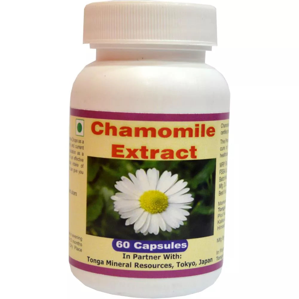 Tonga Herbs Chamomile Extract Capsules | Grocsy