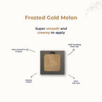 Disguise Satin Smooth Eyeshadow Squares - Frosted Gold Melon 202 | Grocsy