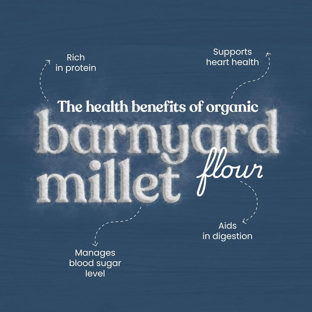 Bharat Vedica Organic Barnyard Millet Flour - Organic Sava ka Atta | Grocsy