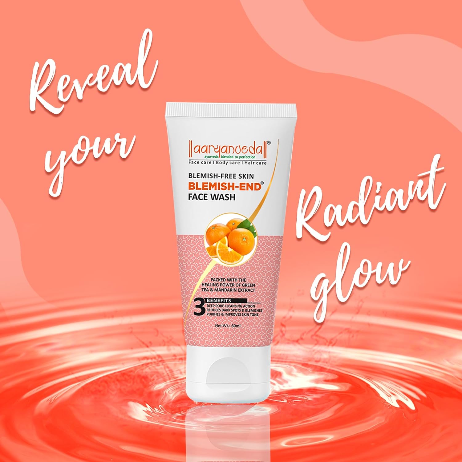 Aryanveda Blemishend Face Wash | Grocsy