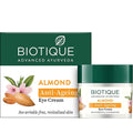 Biotique Advanced Ayurveda Bio Almond Soothing & Nourishing Eye cream | Grocsy