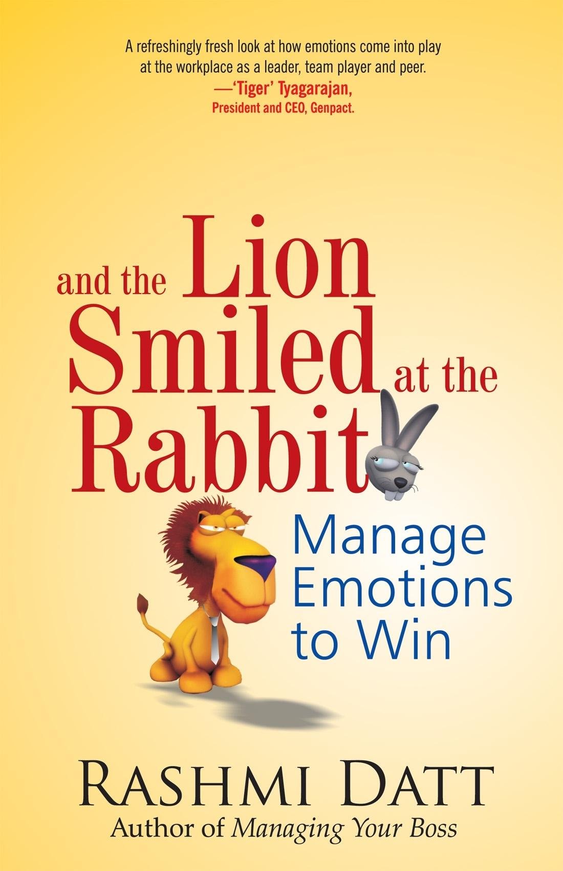 And The Lion Smiled At The Rabbit | Grocsy