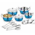 Stainless Steel Handi Copper Set (10-Pieces) | Grocsy