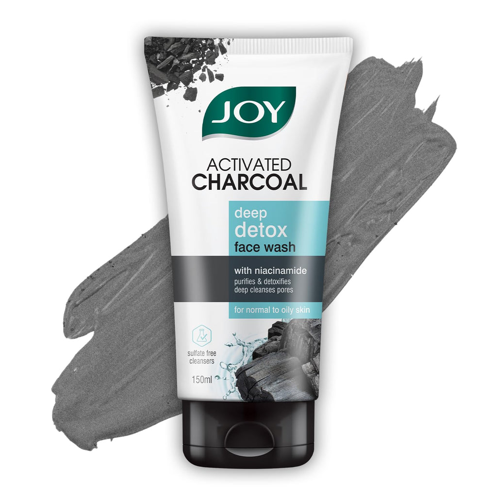 Joy Activated Charcoal Face Wash | Grocsy