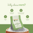 Bharat Vedica Organic Rice Flour - Organic Chawal ka Atta | Grocsy