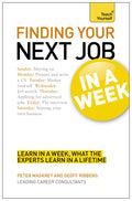 Teach Yourself Finding Your Next Job In A Week | Grocsy