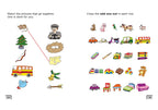 Scholars Hub Activity Book For Kids Set 1- My First Book Of Activity & My Second Book Of Activity (Set Of 2 Activity Books) ( For Ages 3+)| 48 Pages | Fun Activities Based On Discrimination, Observation, Reasoning & Matching. | Grocsy