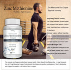 Vokin Biotech Zinc Methionine Plus Copper, Supports Immunity Capsules | Grocsy
