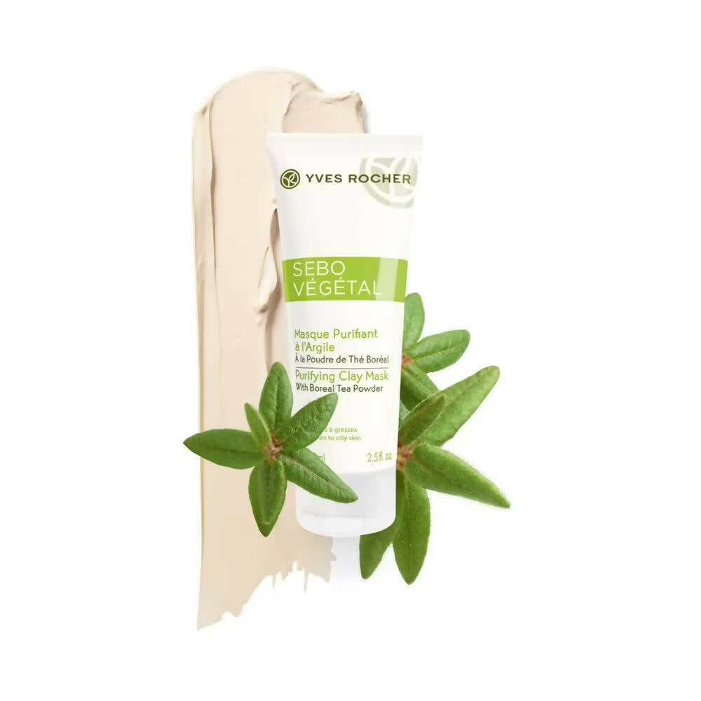 Yves Rocher Sebo Vegetal Purifying Clay Mask | Grocsy