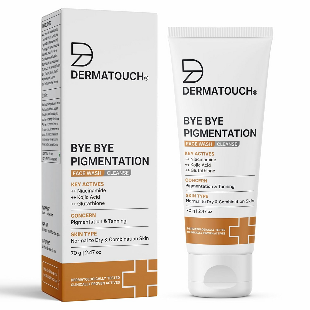 Dermatouch Bye Bye Pigmentation Face Wash | Grocsy