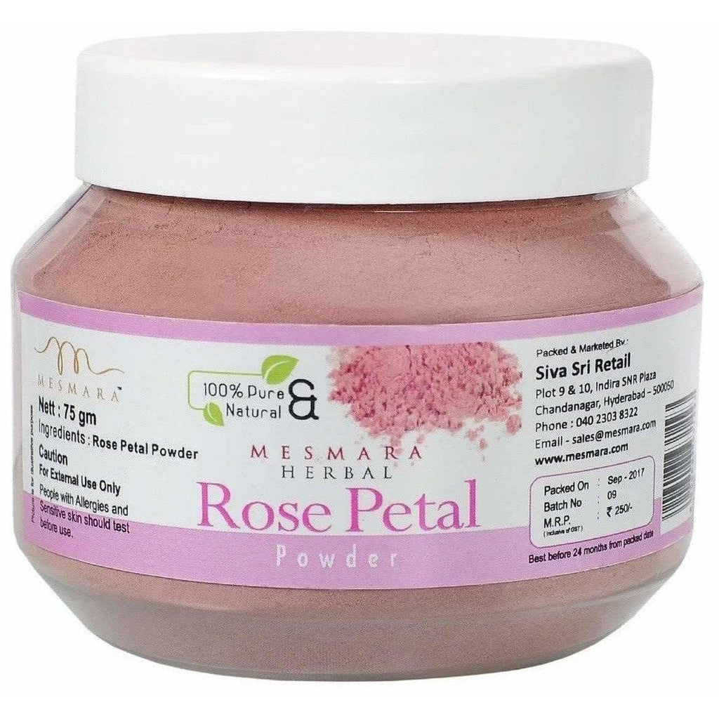 Mesmara Herbal Rose petal powder 75g | Grocsy