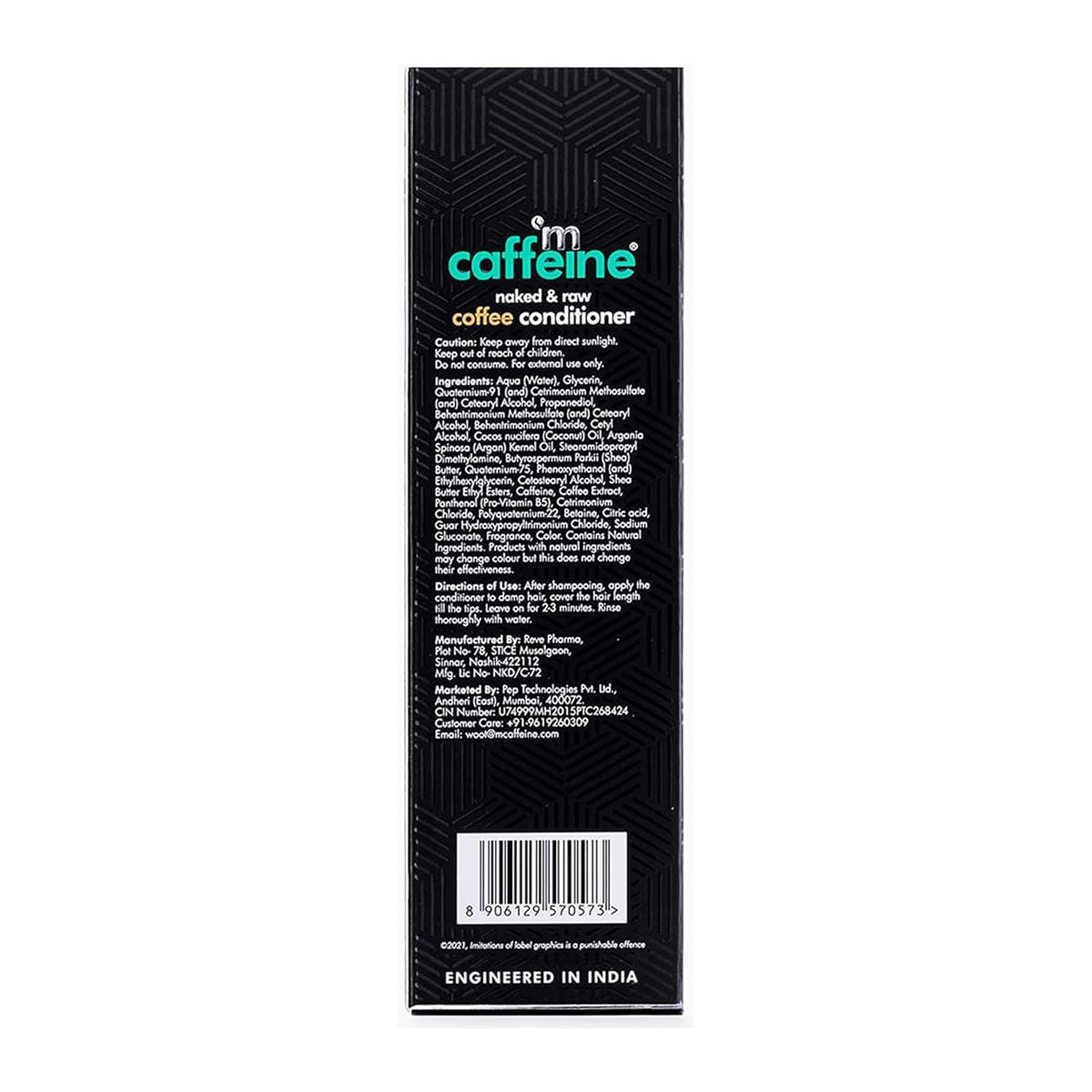 mCaffeine Hair Fall Control Coffee Conditioner | Grocsy