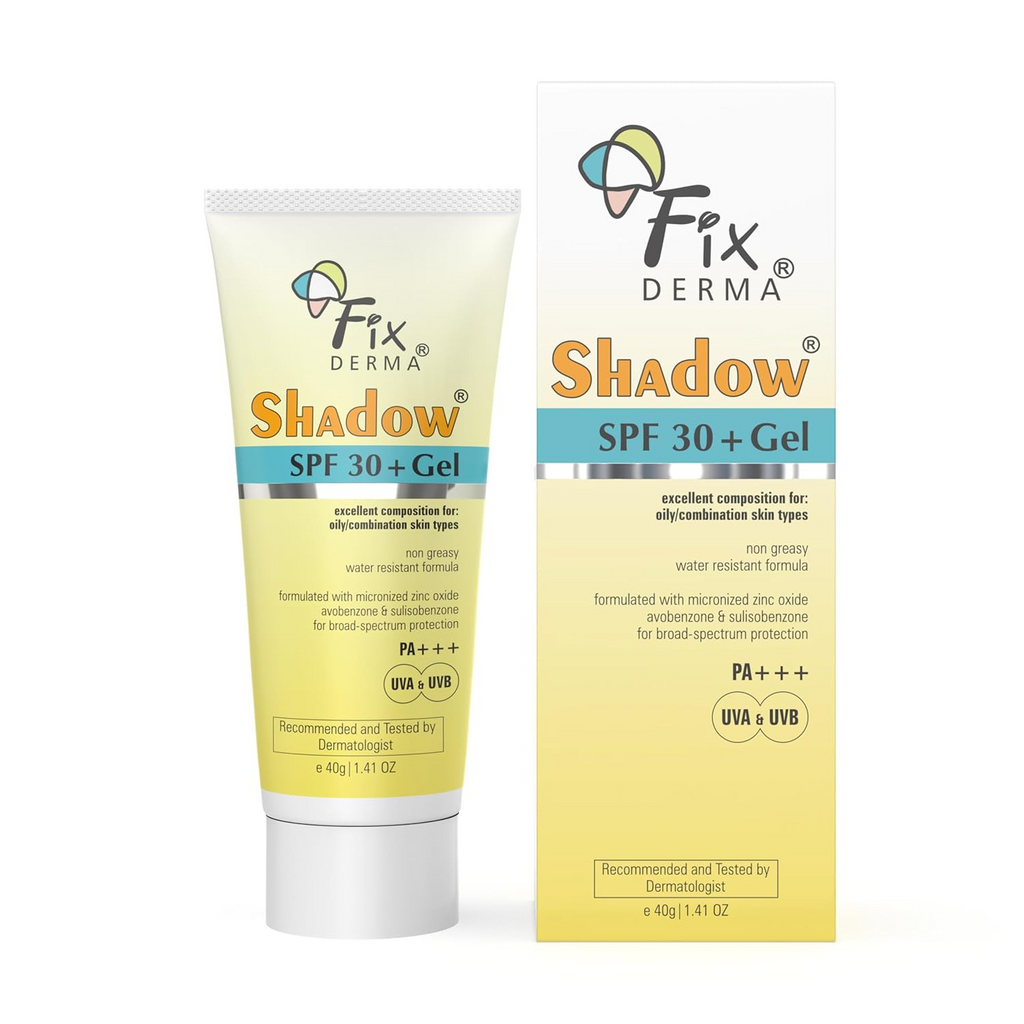 Fixderma Shadow SPF 30+ Sunscreen Gel | Grocsy