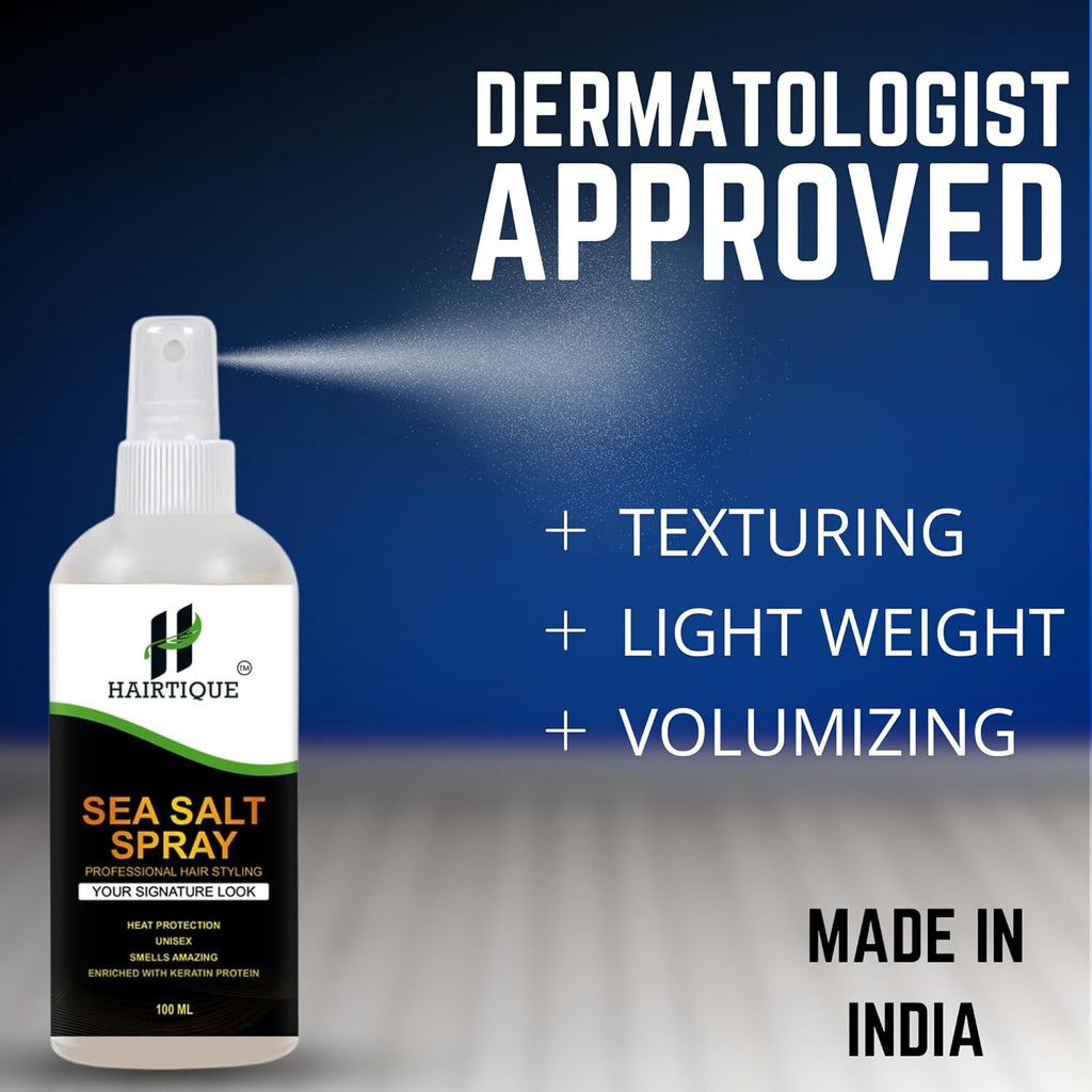 Samisha Sea Salt Spray For Hair Volume, Texture, Smooth Hair & Hair Styling | Grocsy