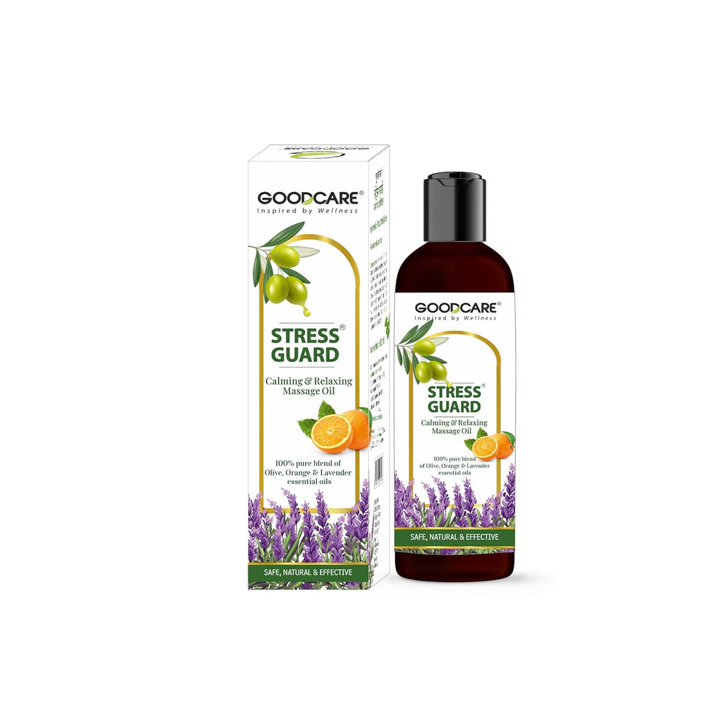 Goodcare Stress Guard Massage Oil | Grocsy