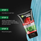 Garnier Men Acno Fight 6-in-1 Anti-Pimple Face wash | Grocsy