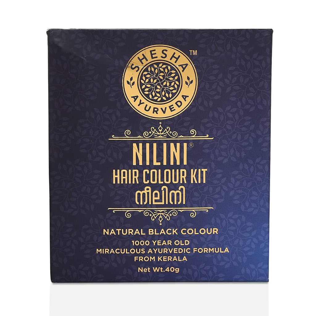 Shesha Ayurveda Nilini Miraculous Hair Color Kit | Grocsy