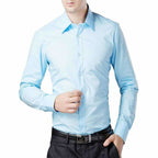 Men's Cotton Solid Full Sleeve Shirts | Grocsy