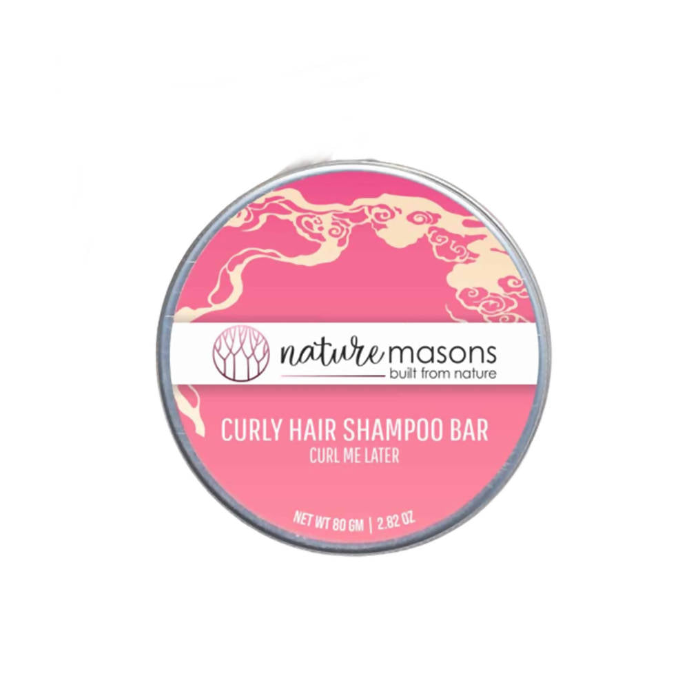 Nature Masons Curl Me Later Curly Hair Shampoo Bar | Grocsy