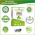 Attar Ayurveda Pure Amla Powder | Grocsy