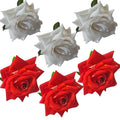 White & Orange Brooches | Grocsy