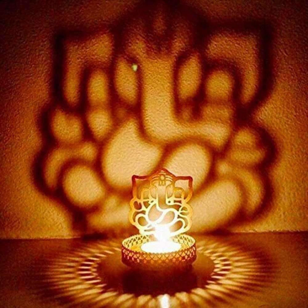 Lord Ganesh Light Holder | Grocsy
