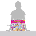 Imagimake Unicorn Craft Kit | 20+ Mess Free Activities | Bracelet Making Kit, Magnetic Board Princess Dress Up, Unicorn Stickers and More | 5,6,7,8 Year Old Girl Birthday Gift | Crafts for Girls 8-12 | Grocsy