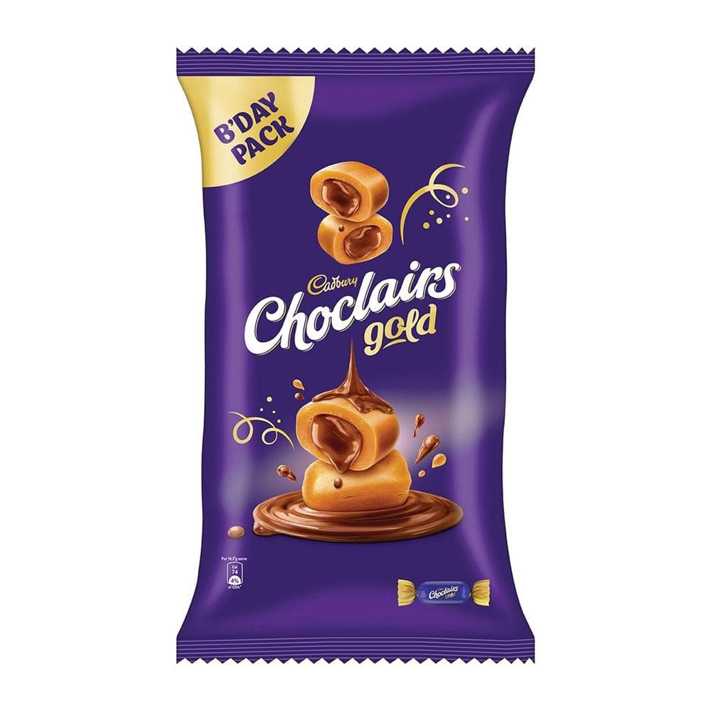 Cadbury Choclairs Gold Candies Birthday Pack | Grocsy